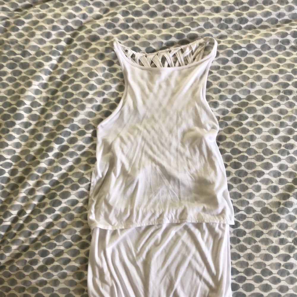 Indah white maxi